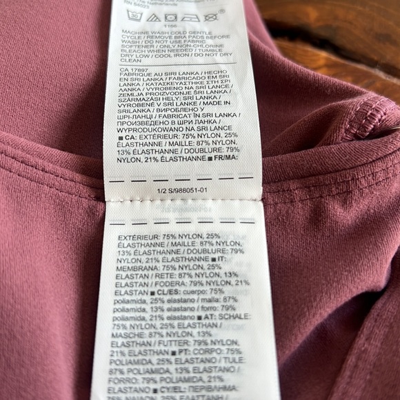 Athleta Conscious Crop, Small, D-DD. Color: Tawny Rose - Picture 8 of 10